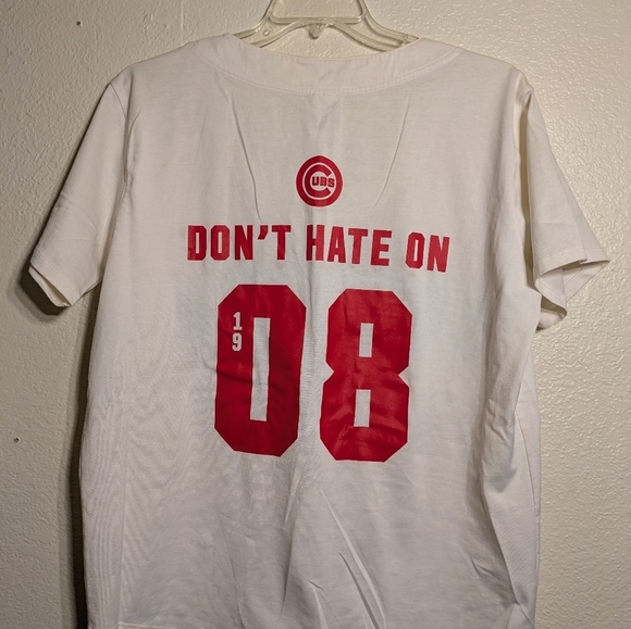 pink Victoria Secret White Cubbies Button-Up Shirt Pre-owned Size Large - Picture 7 of 7